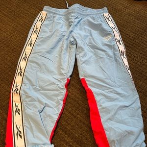 REEBOK track pants - size M